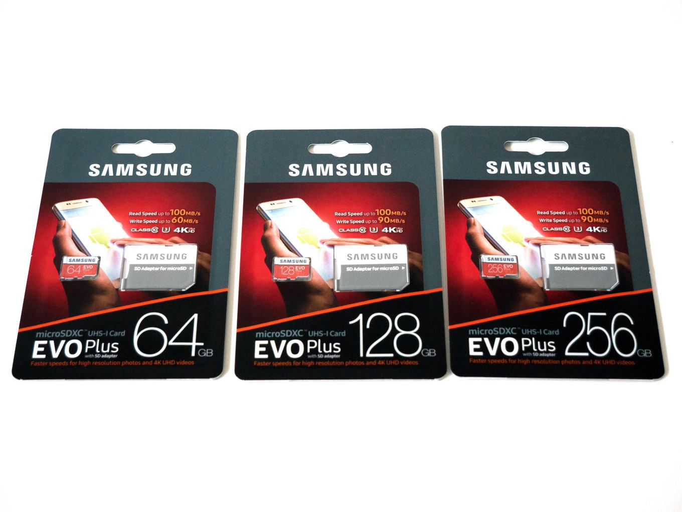 Samsung evo plus micro sd card 64gb 128gb 256gb 100mb/s