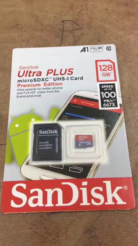 Sandisk Ultra Plus micro sdxc card 