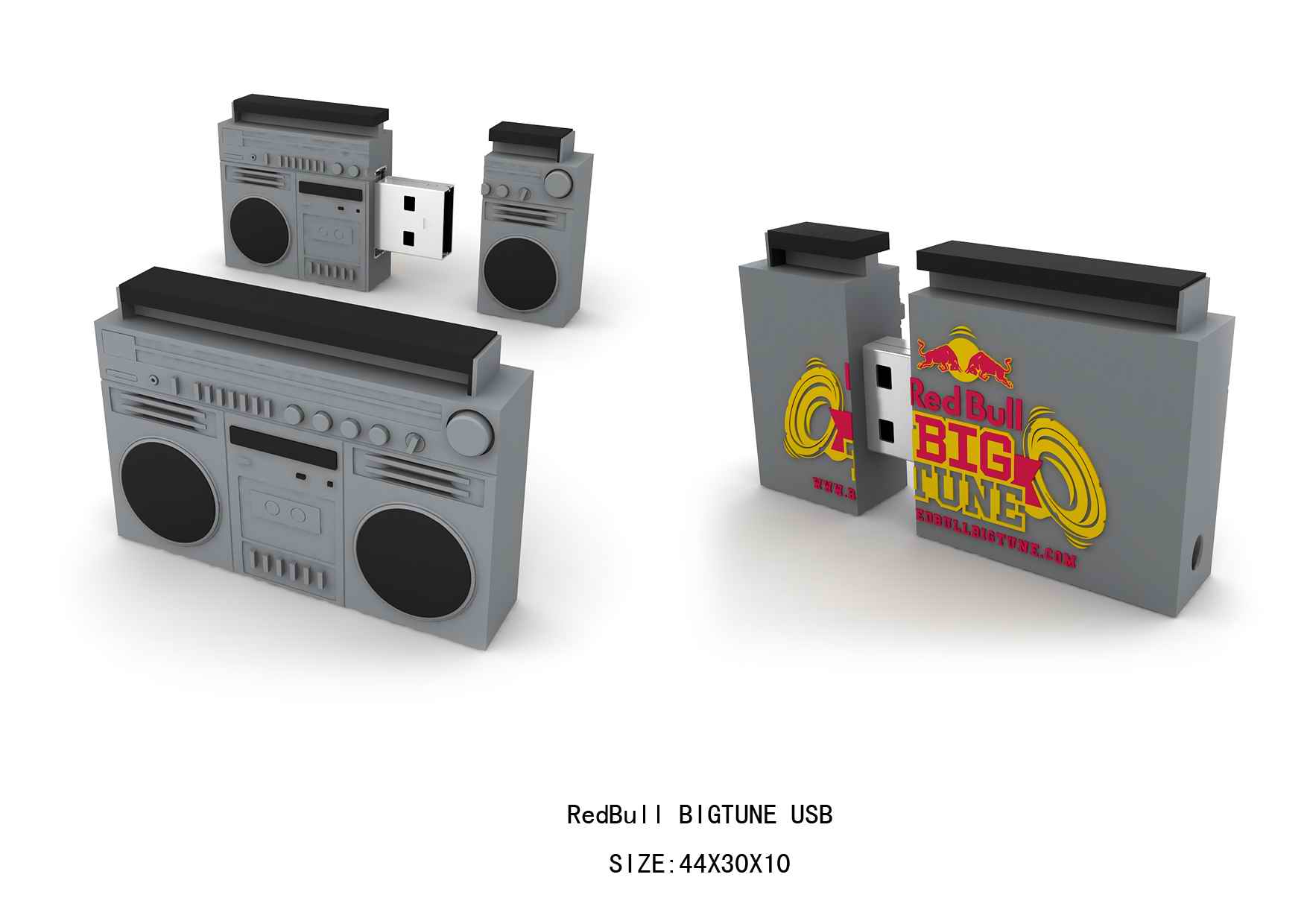 USB Flash Drive-Style RedBull Bigtune