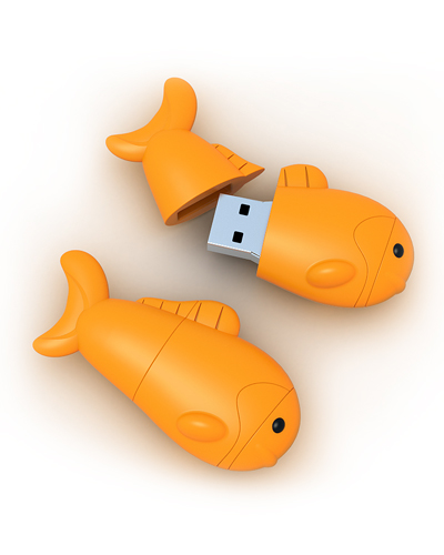 Rubber USB Flash Drive