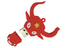 Rubber USB Flash Drive