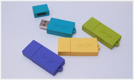 Rubber USB Flash Drive