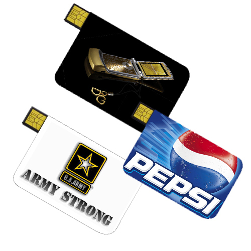 Credit Card USB Flash Drive 1GB