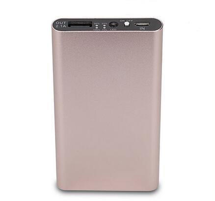 Shenzhen Factory Aluminum Power Bank 5600mAh Power Bank for iphone for samsung