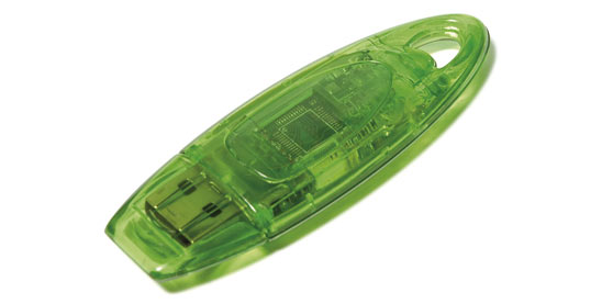 Translucent USB Flash Drive