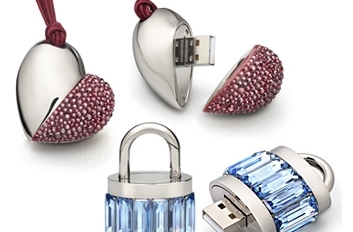 Jewelry Styles USB Flash Drive 1GB