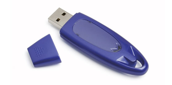 Plastic USB Flash Drive