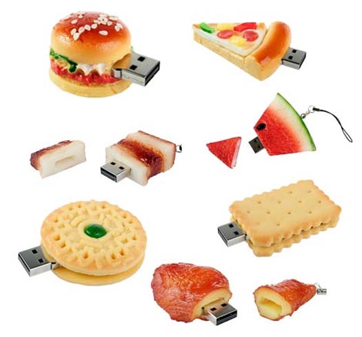 Food usb flash drive