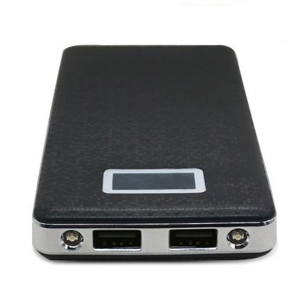 LCD Digital Display 12000mAh Power Bank External Li-polymer Battery Power Bank