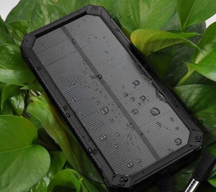 2016 Solar Power Bank Waterproof 12000mah For Laptop Computer