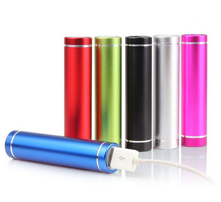 Hot Round Power Bank with Micro USB Cable