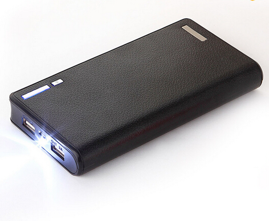 High Capacity Led Torch Light Portable Power Bank 8800mah