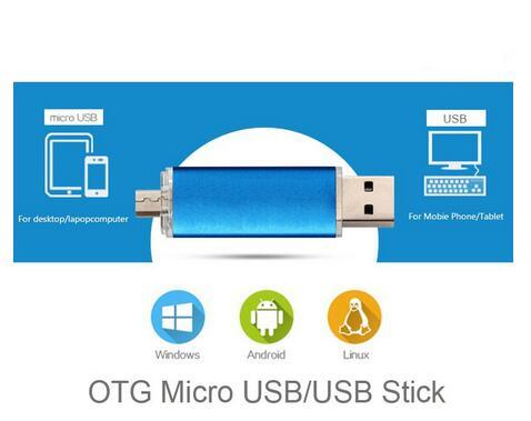 unique design oem odm otg micro usb stick no case