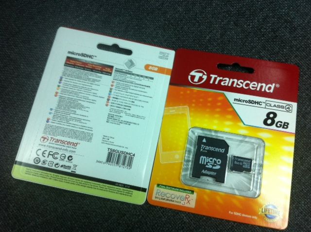 Micro SD Class 4 with adaptor 4GB-32GB