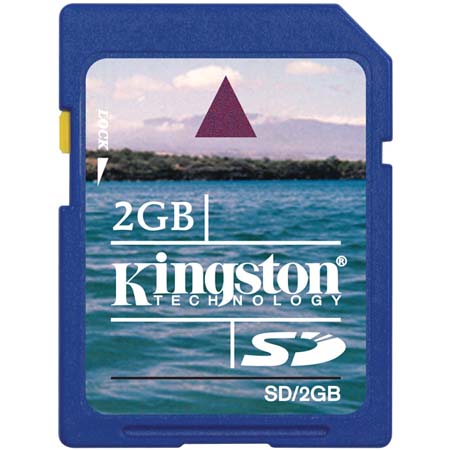 Kingston Technology 2 GB Secure Digital (SD) Memory Card