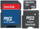 Sandisk 2GB Micro SD Card