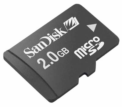 Sandisk 2GB Micro SD Card