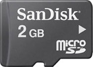 SanDisk 2GB microSD Card