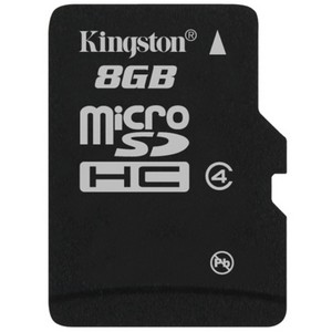 Kingston microSDHC Card 8GB