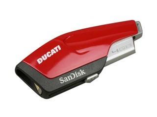 SanDisk Extreme Ducati 4GB USB Flash Drive