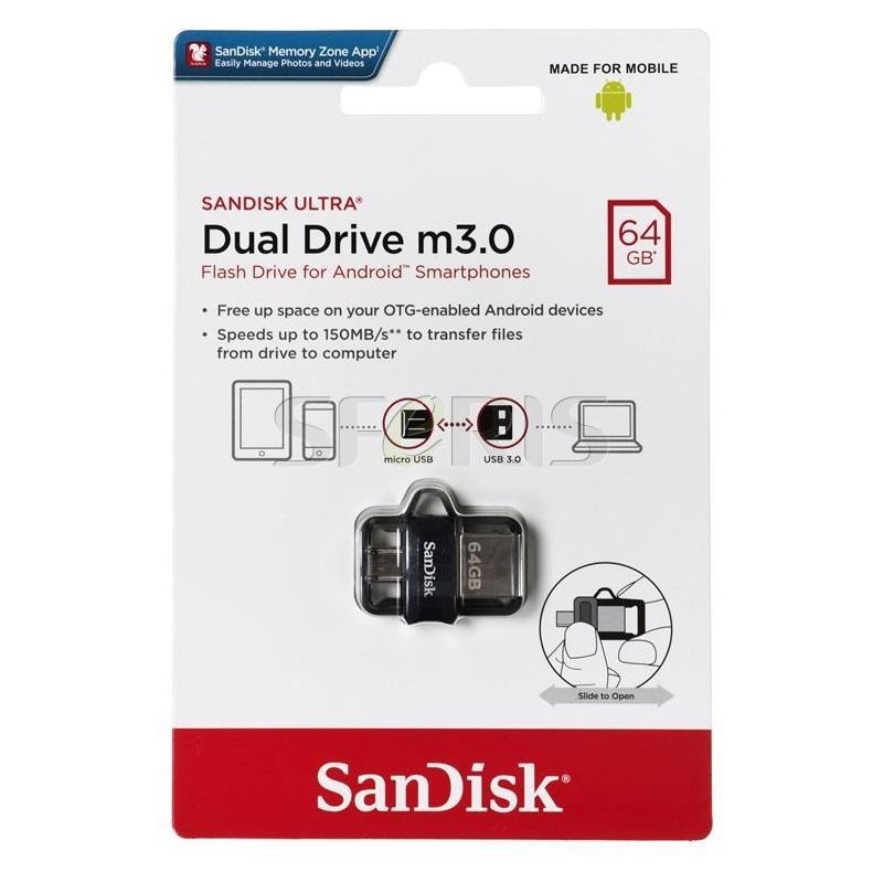 SanDisk Ultra OTG Dual USB Flash Drive